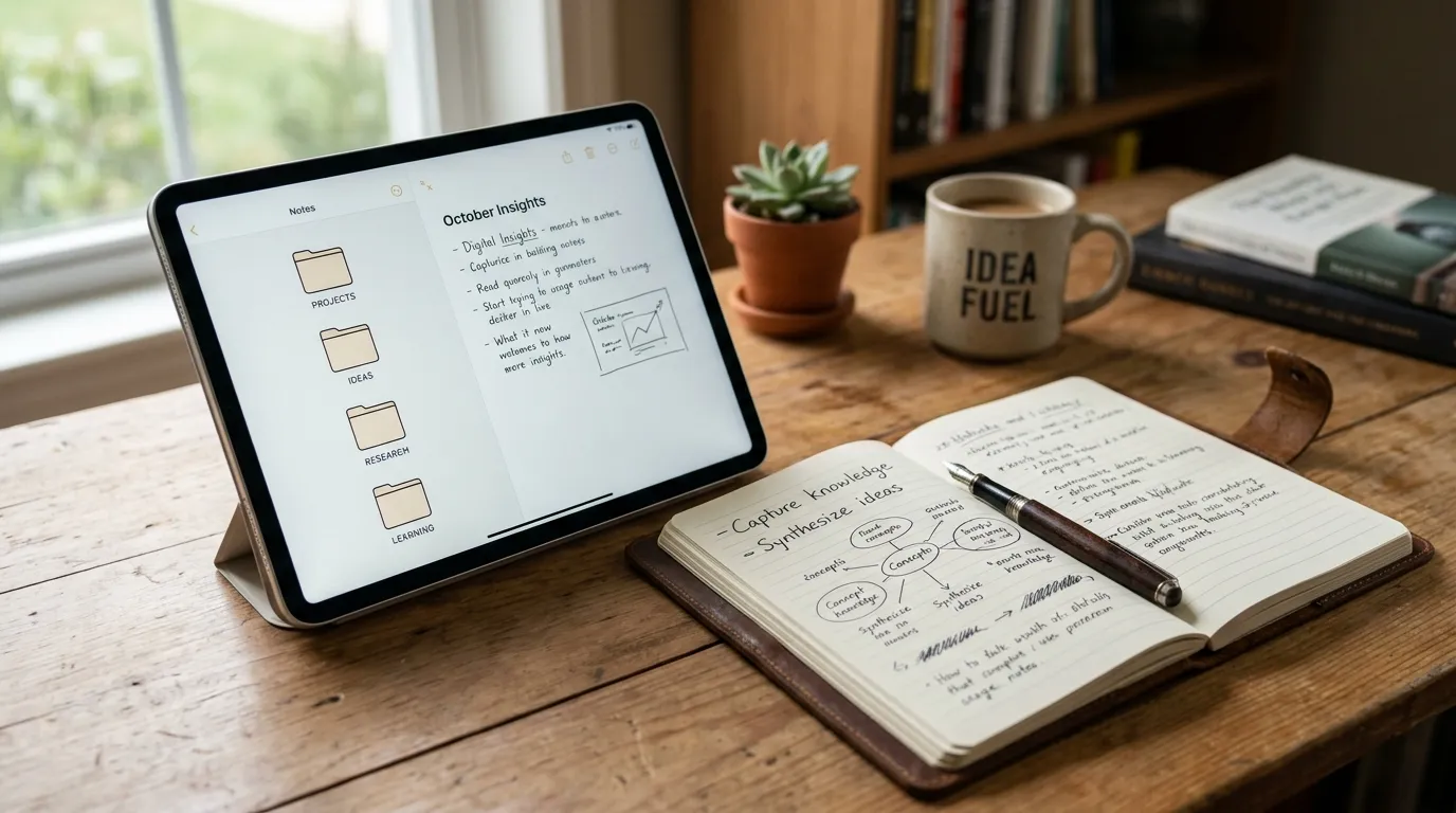 Second Brain for Beginners: Notes Without Overwhelm