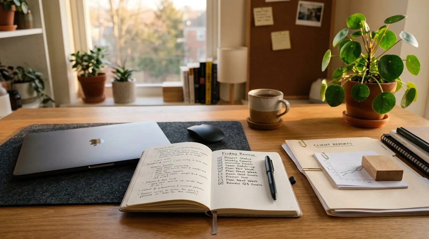 Weekly Review Checklist for Busy People